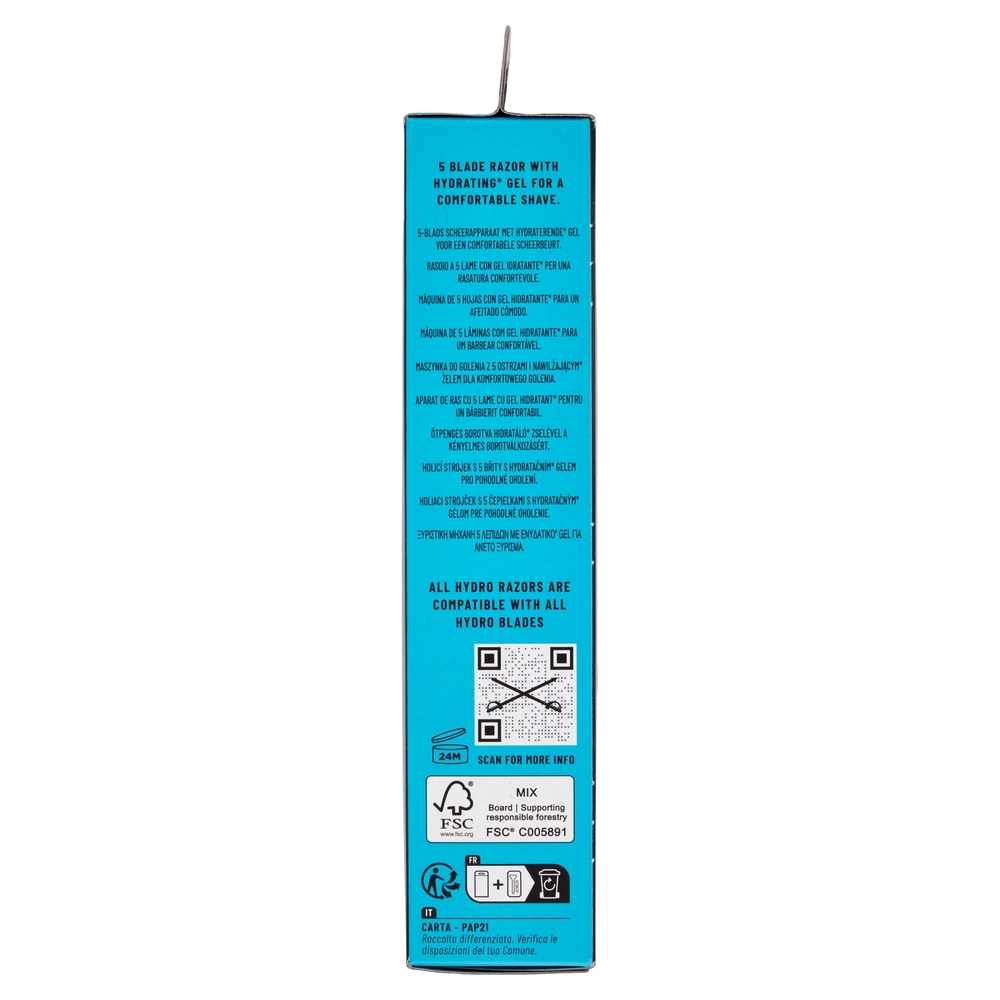 Wilkinson Sword Hydro 5 Rasoio